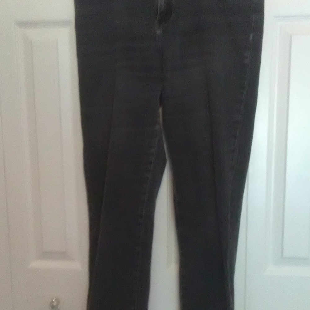 Women's size 12 vintage black Lee Rider jeans